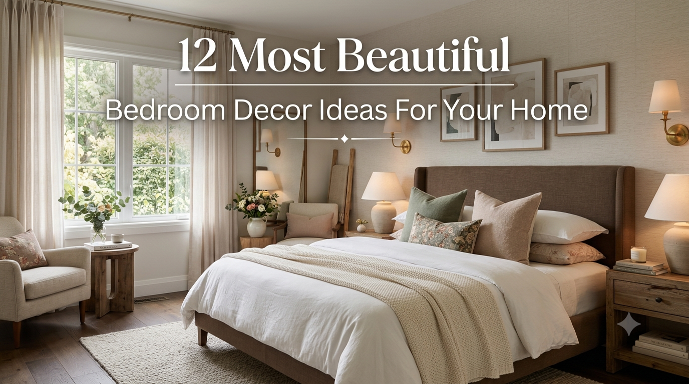 12 Most Beautiful Bedroom Decor Ideas For Your Home