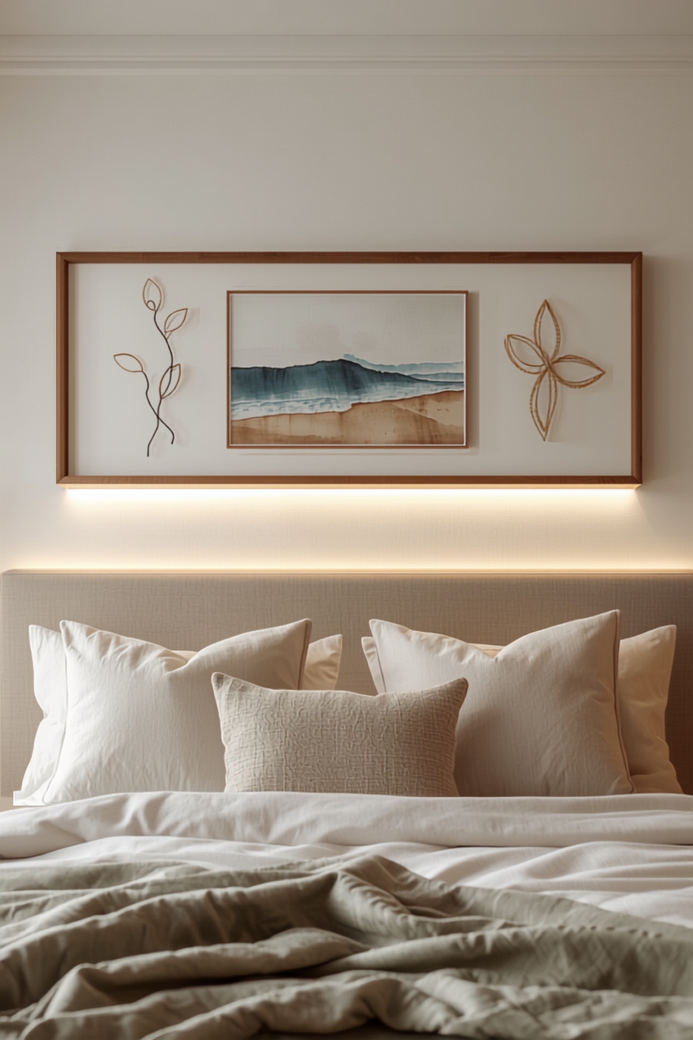 Bedroom decor ideas_ Decoration above the bed