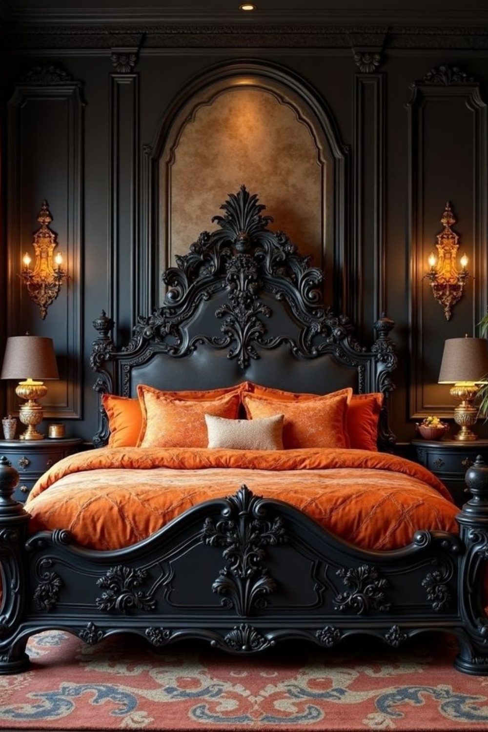 Black Bedroom Ideas: 