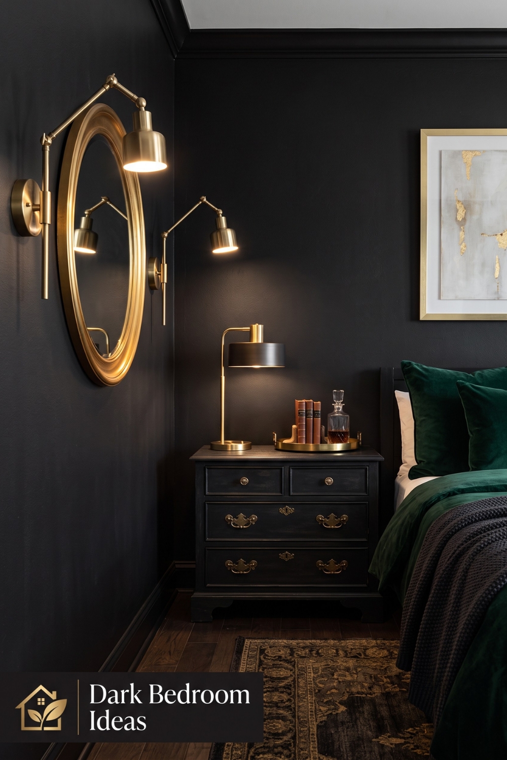 Black Bedroom Ideas: The Fully Enclosed "Cocoon" Bedroom