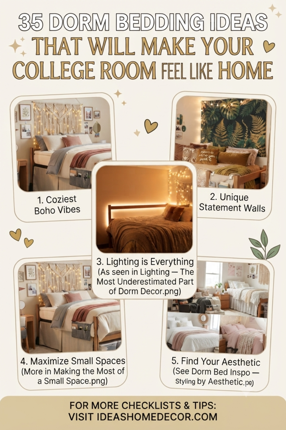 35 Dorm Bedding Ideas That Will Make Your College Room Feel Like Home