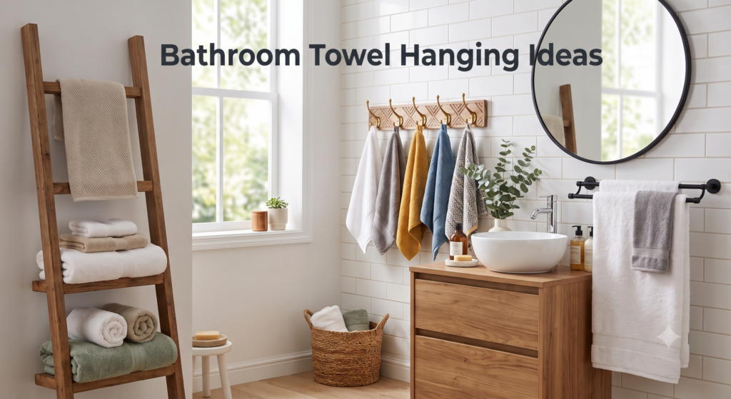 15 Bathroom Towel Hanging Ideas That Will Transform Your Space From Messy to Masterpiece