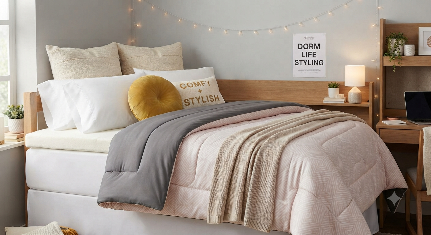 Layer your bedding like a professional stylist