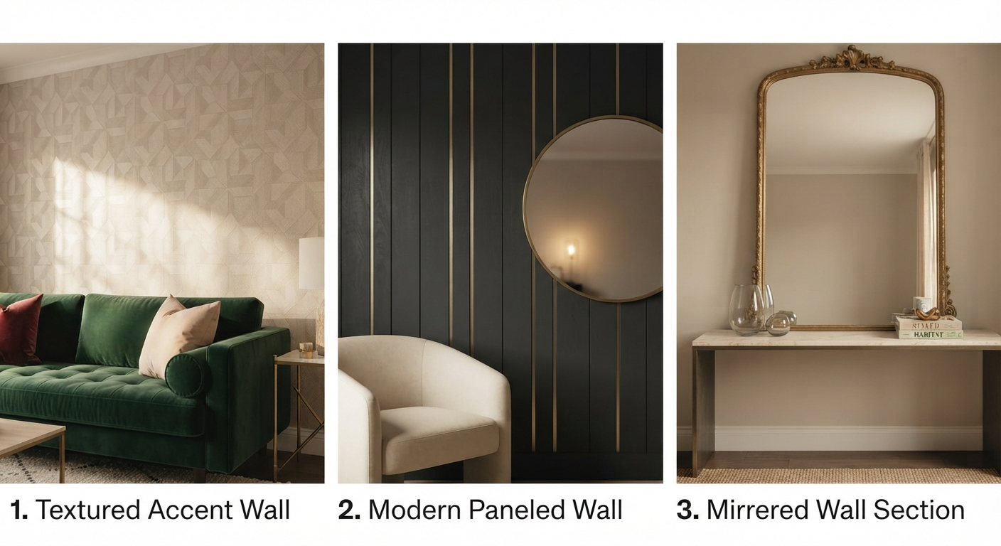 living room wall designs