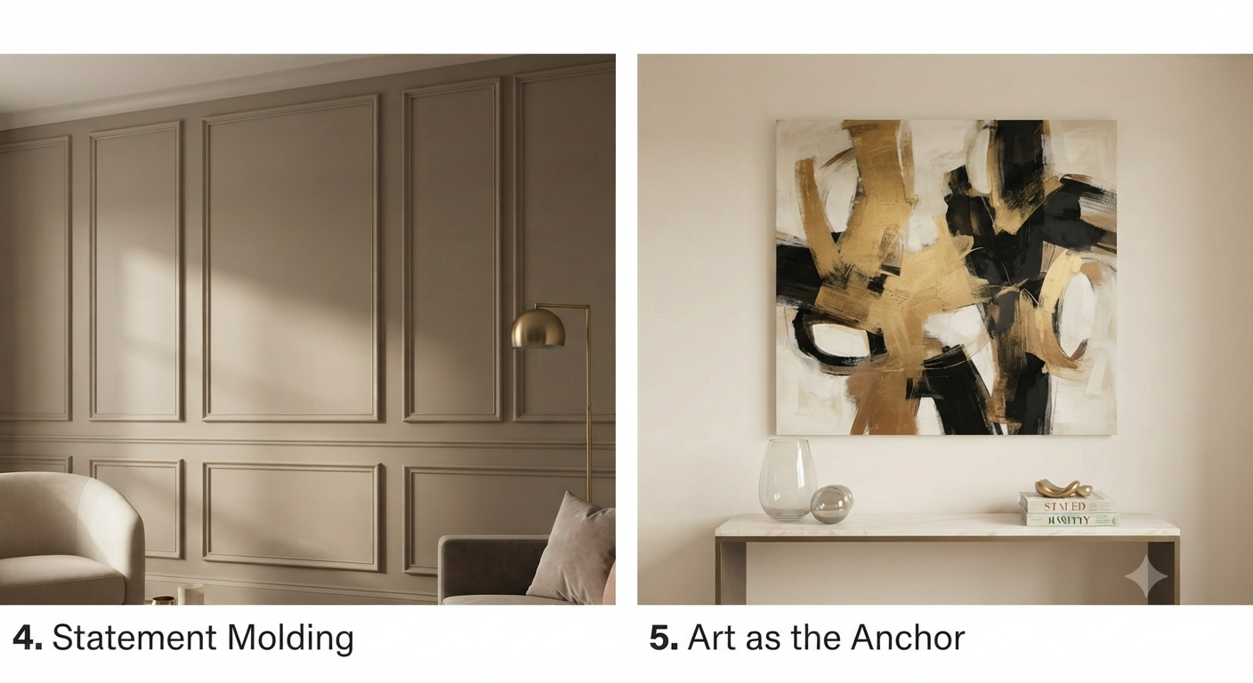 Living Room Wall Designs
