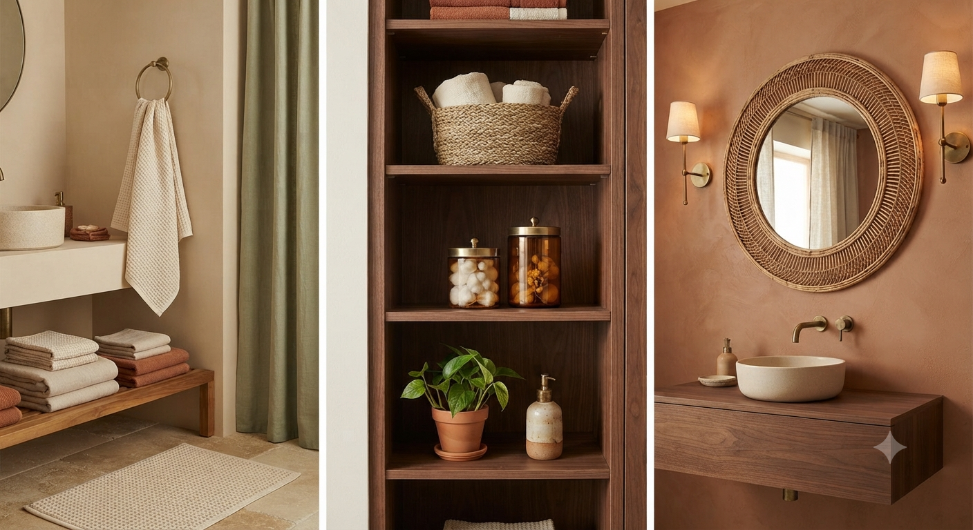 Practical Tips for Your Earth Tone Bathroom 2
