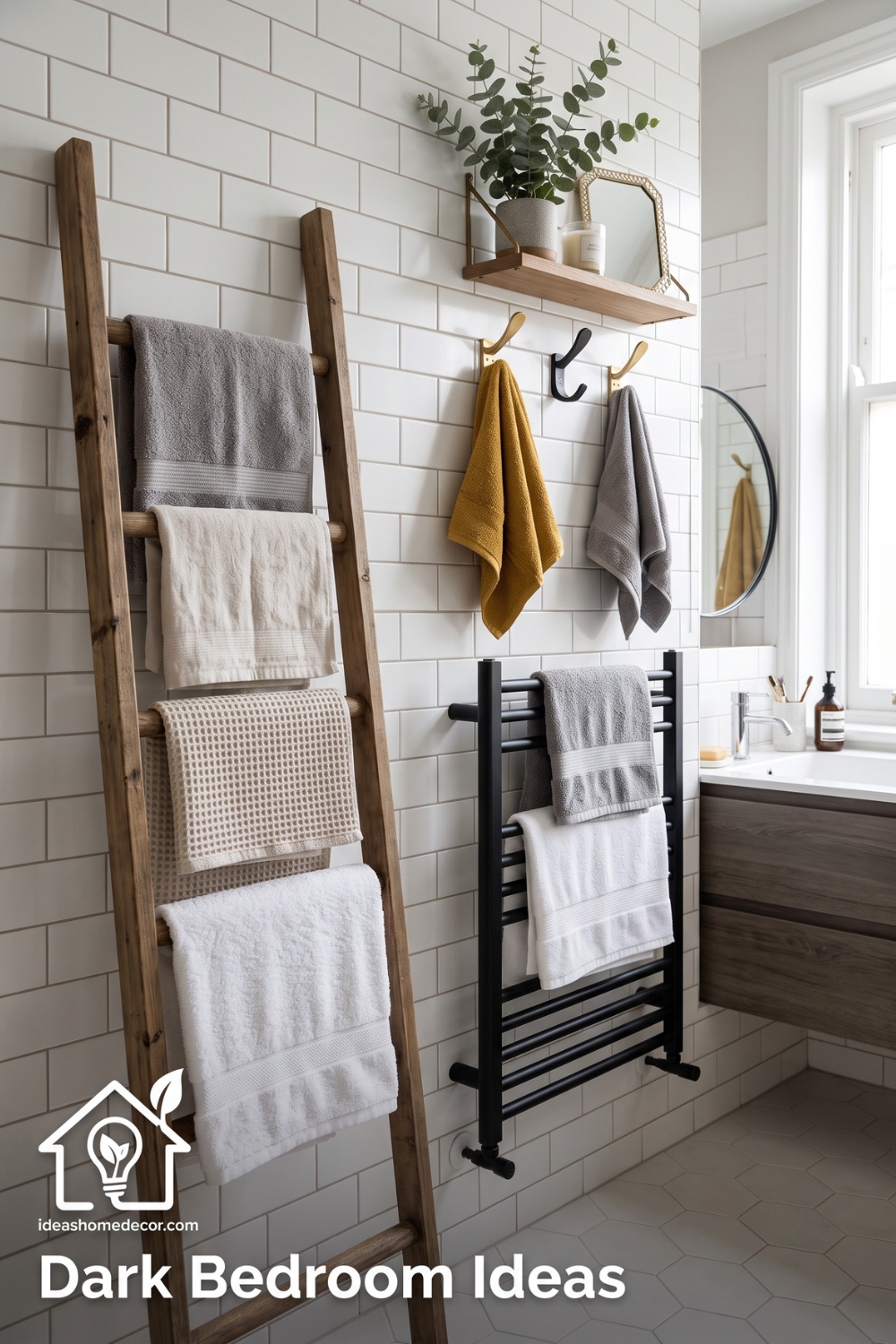 Bathroom Towel Hanging Ideas:
