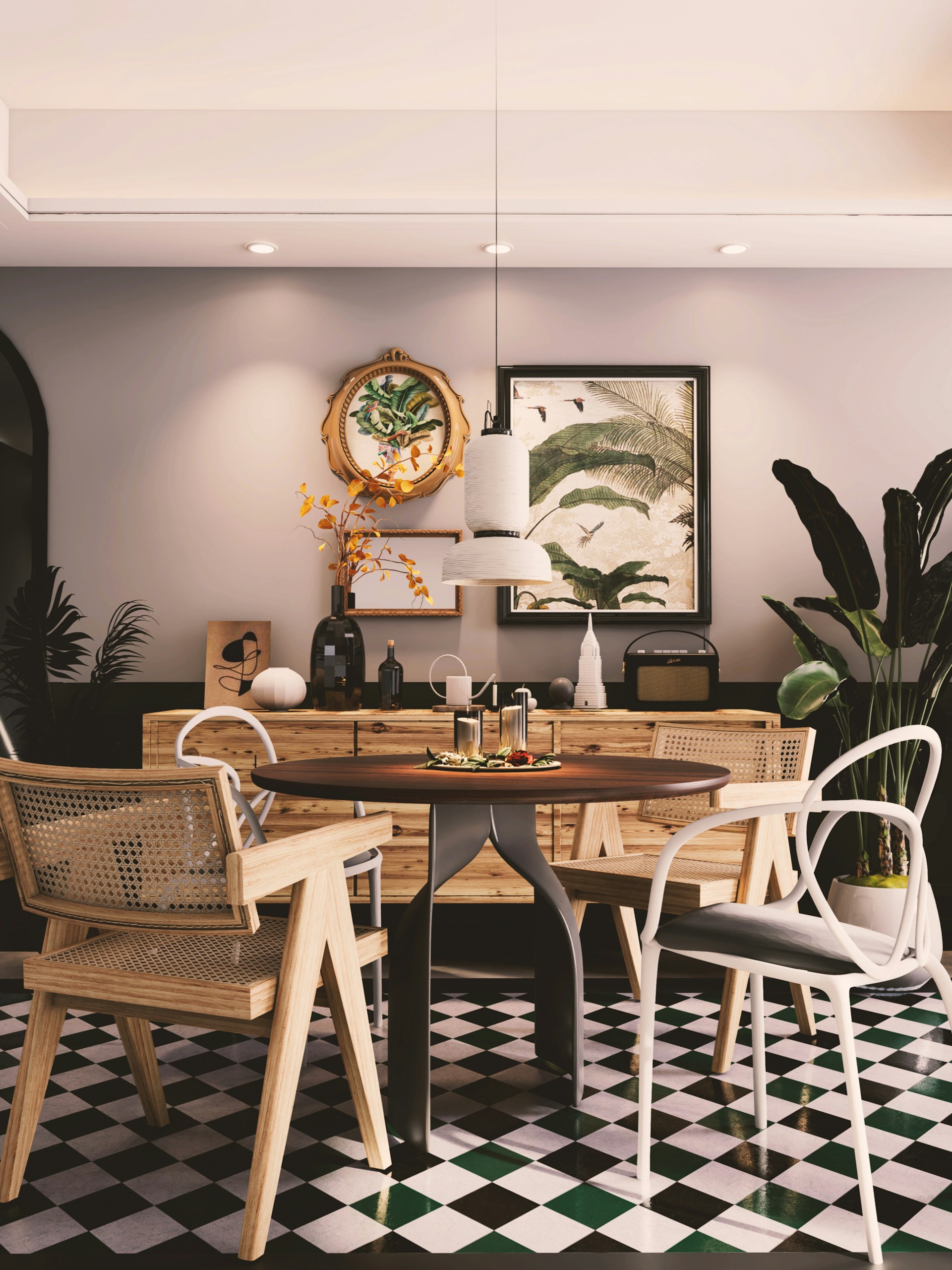 Seasonal Dining Room Wall Decor Ideas