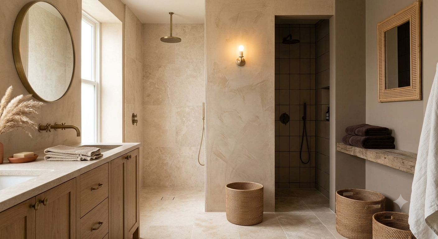 The Warm Neutral Bathroom