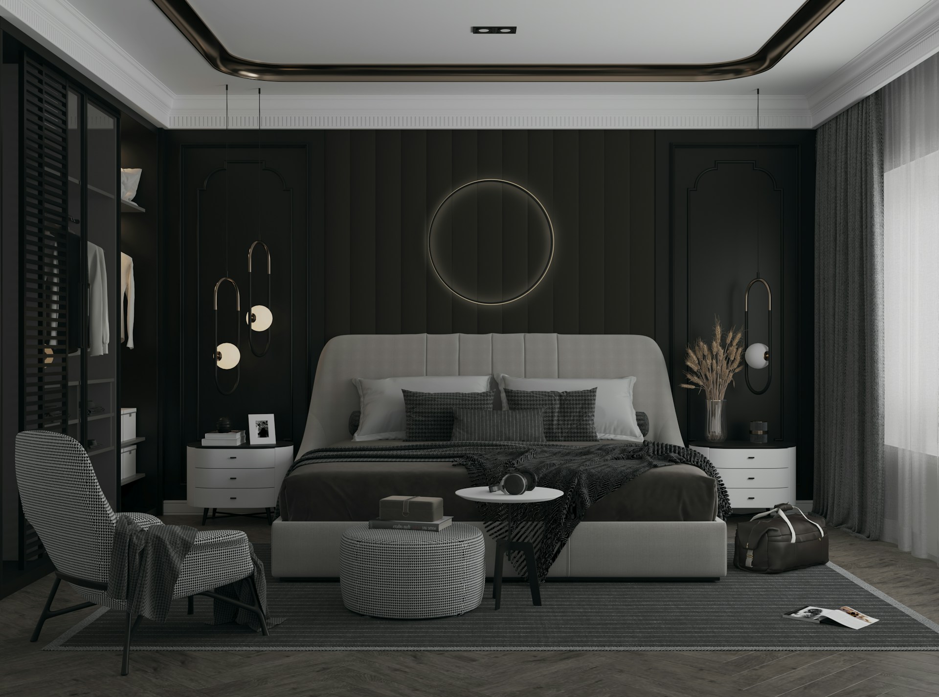 bedroom Wall design